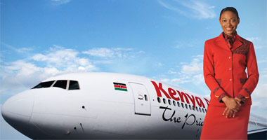 Kenya Airways flight attendant Kenya Airways flight attendant