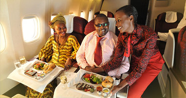 In-flight meal service In-flight meal service