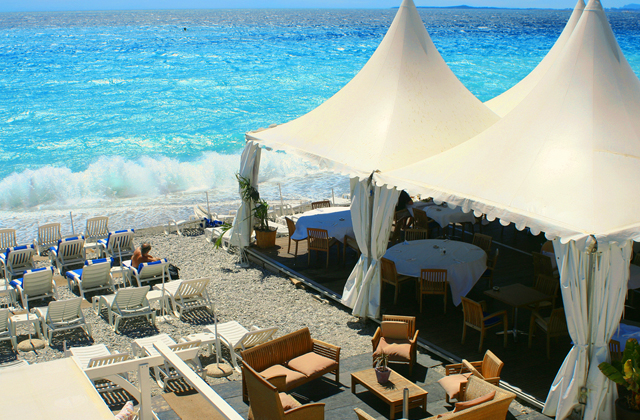 Waterfront restaurant