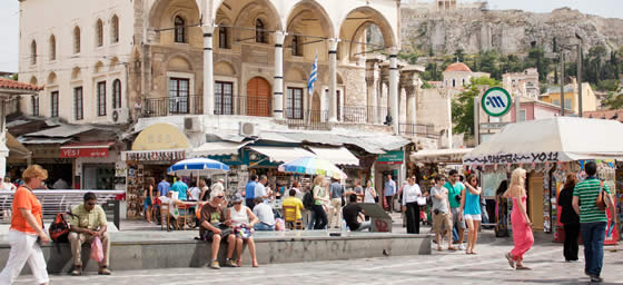 Athens: Monastiraki Square