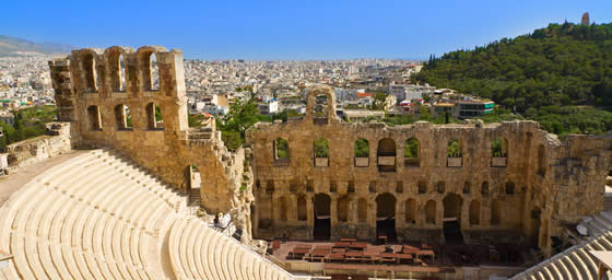 Athens: Odeon of Erodes Atticus