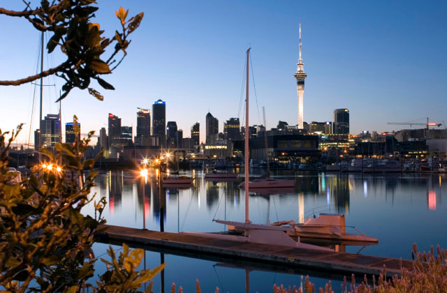 Skyline at Dusk, Auckland