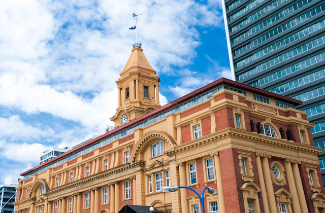 The Auckland Ferry Terminal