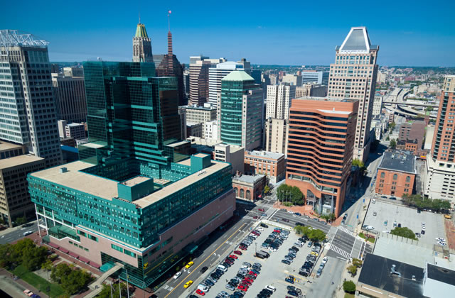 Explore downtown Baltimore