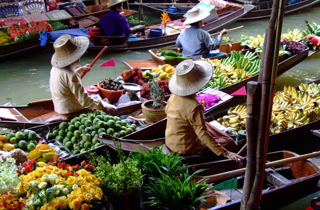 Floating Markets, Bangkok