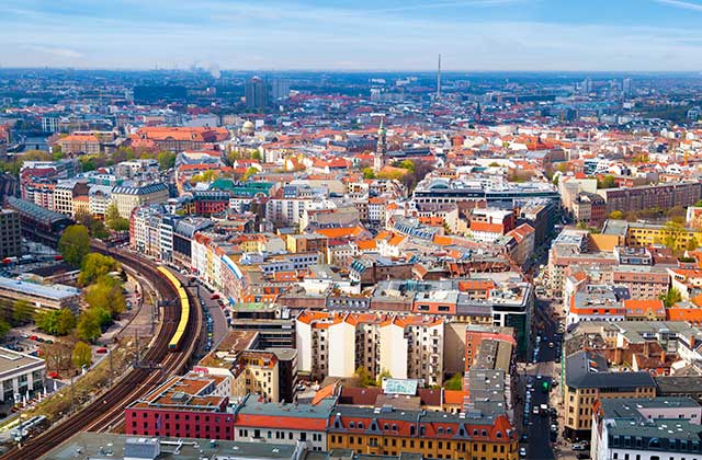 Berlin from above