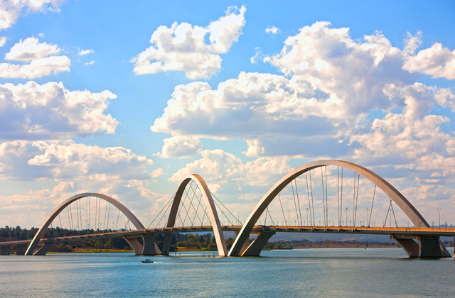 The Juscelino Kubitschek Bridge
