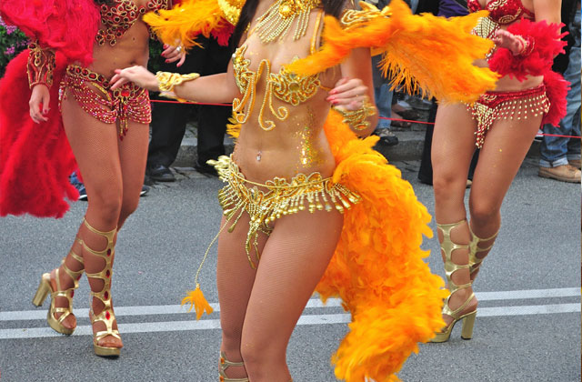 Revellers, Rio Carnival, Rio de Janeiro