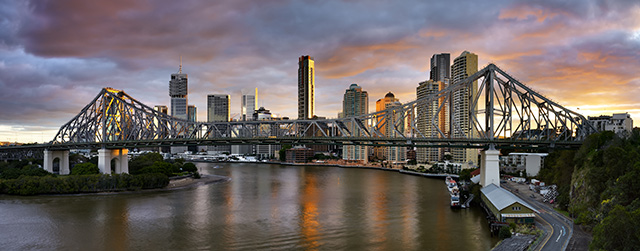 The Story Bridge at Dusk