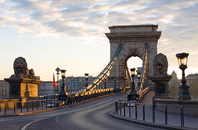 The Széchenyi Chain Bridge