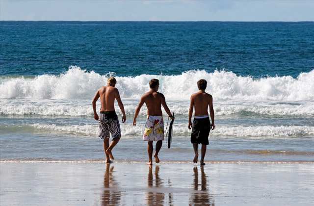 Out for a Surf, Byron Bay