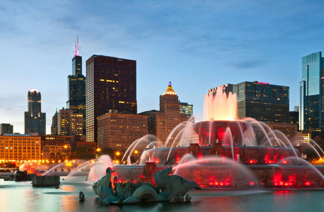 The Buckingham Fountain, Grant Park