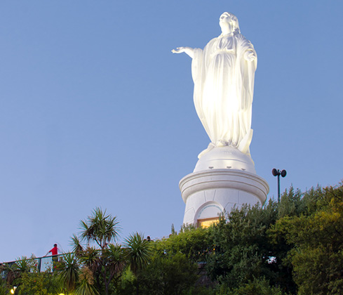 San Cristobal Hill, Santiago de Chile