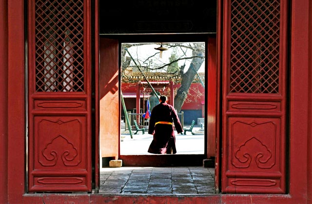 Buddhist Tibetan Monk, Lama Temple, Beijing