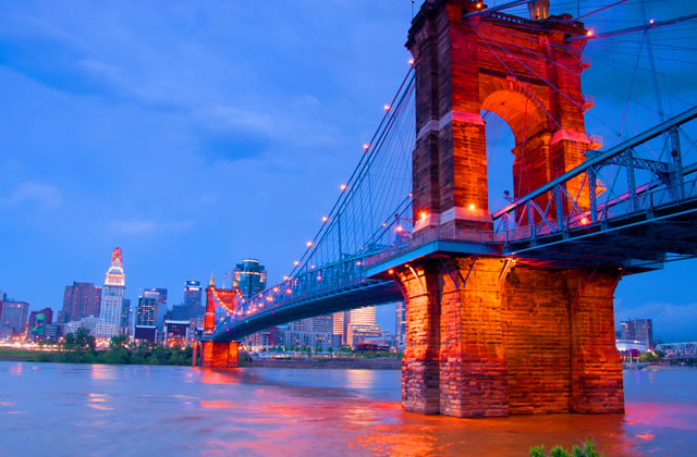 The John A. Roebling Suspension Bridge