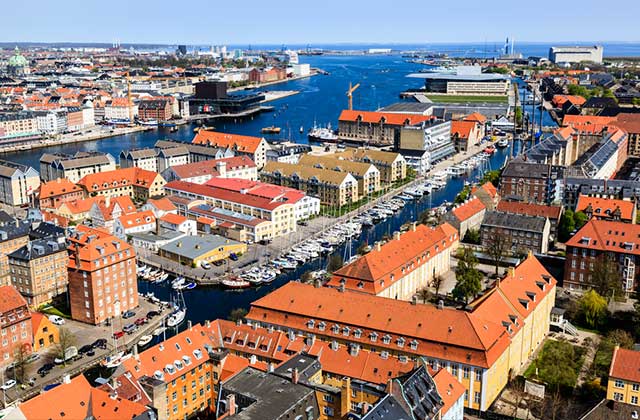 Copenhagen from above