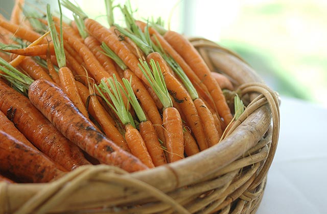 Local food and produce; from farm to table.