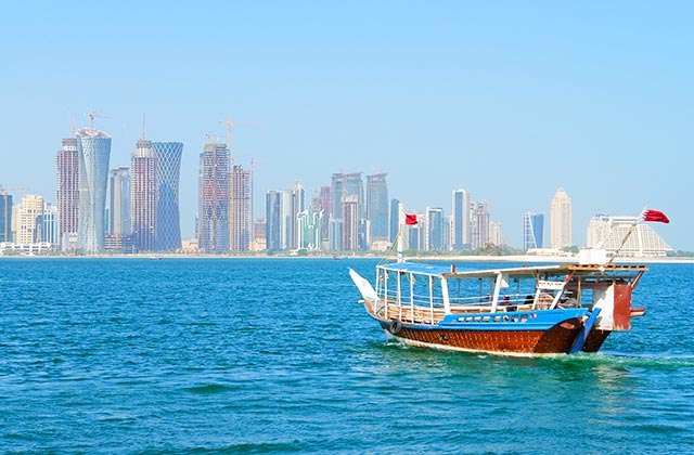 The Doha Skyline