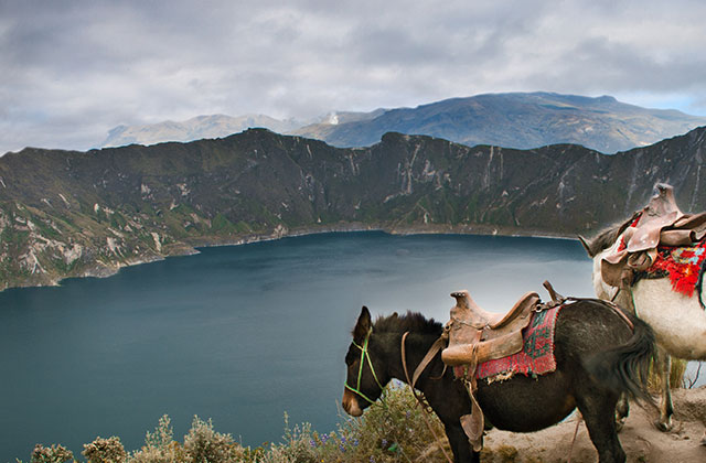 Quilotoa Crater Lake