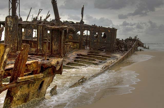 The Maheno Shipwreck