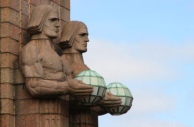 The Helsinki Central Railway Station