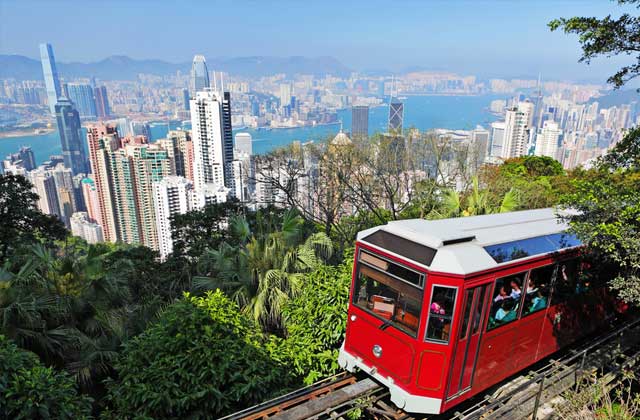Victoria Peak Tram, Hong Kong