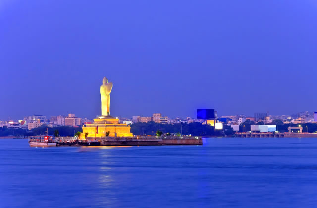 The Buddha Statue of Hyderabad