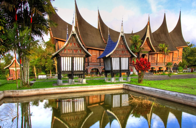 Traditional Housing, Sumatra