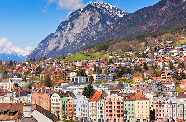 The Alps in the Background