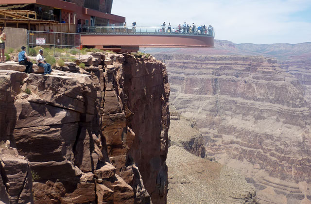 The Skywalk, Grand Canyon, a day trip from Las Vegas
