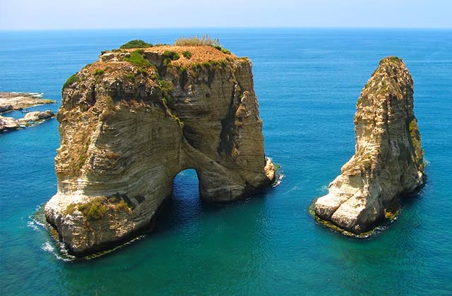 Pigeon Rocks, Beirut