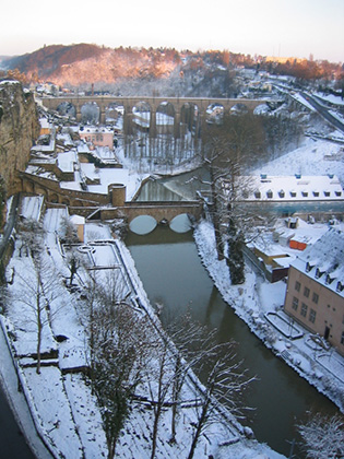 The Alzette River