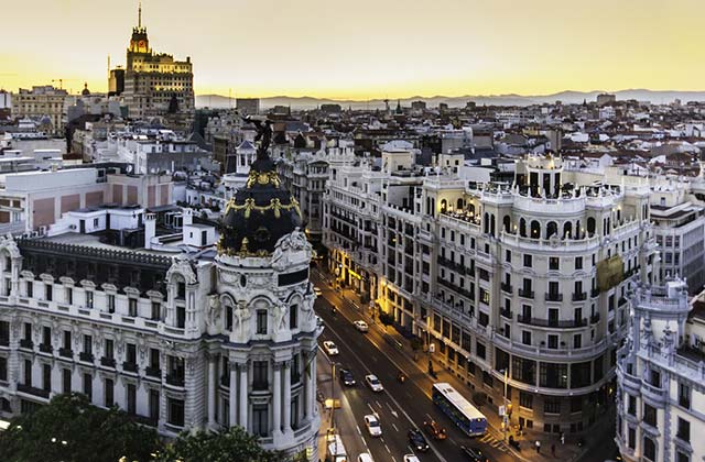 Skyline, Madrid