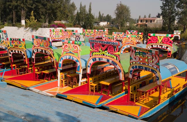 Xochimilco Canals' Floating Gardens, Mexico City
