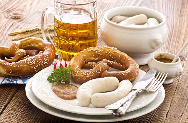 Typical Bavarian Food