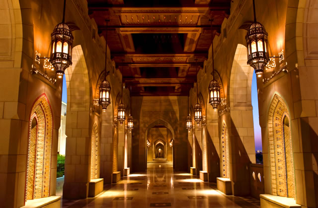 The Sultan Qaboos Grand Mosque