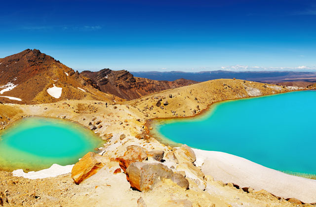 Emerald Lakes, Tongariro National Park