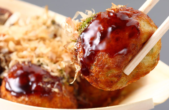 Takoyaki or Octopus Balls