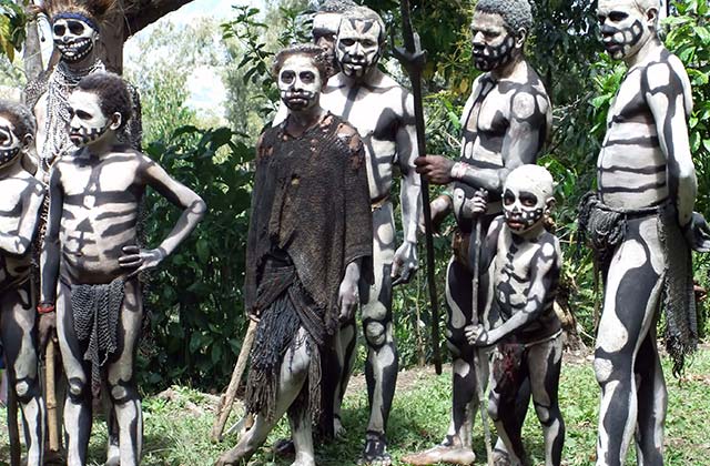 Skeleton Tribe People