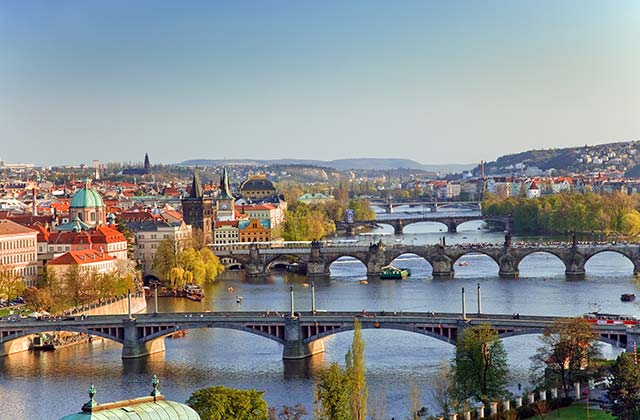 The Vltava River