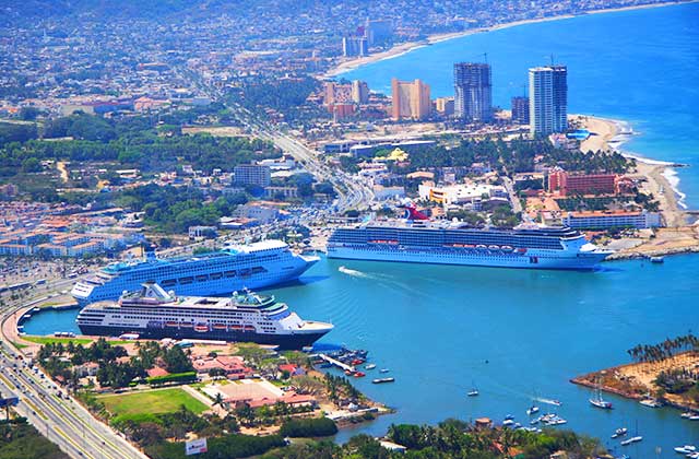 Puerto Vallarta from above