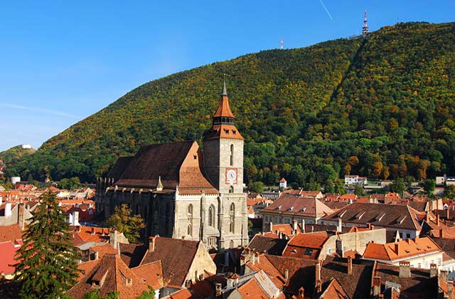 The Biserica Neagră or the Black Church, Brașov
