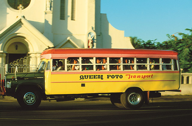 Queen Poto Transport | by The Samoa Tourism Authority ©Kirklandphotos.com