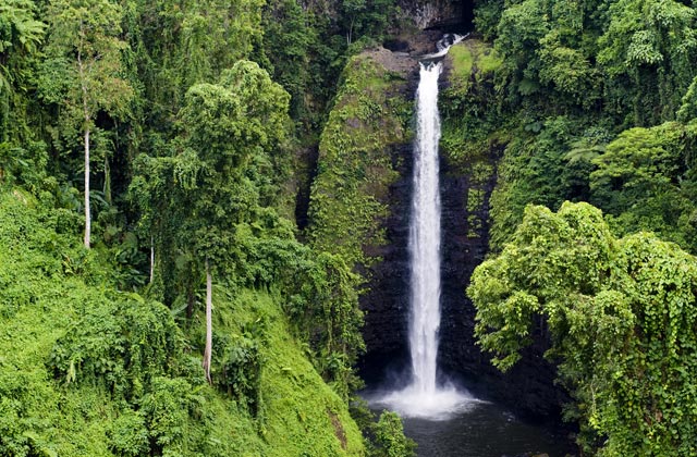 Waterfall, Samoa