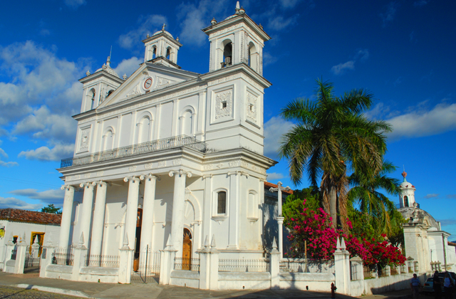 A church in San Salvador