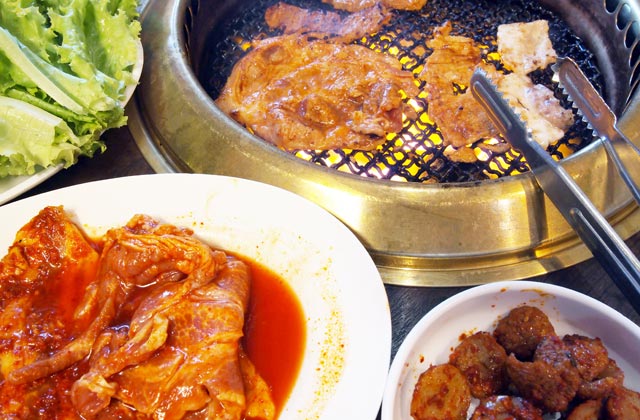 Korean Barbeque and Kimchi