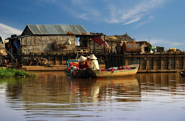 Tonle Lake Floating Village