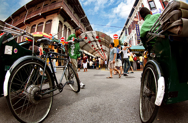 Trishaws in Chinatown