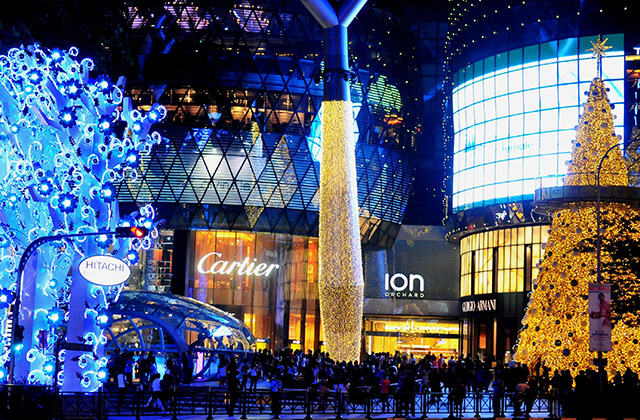 Orchard Road Christmas Lights