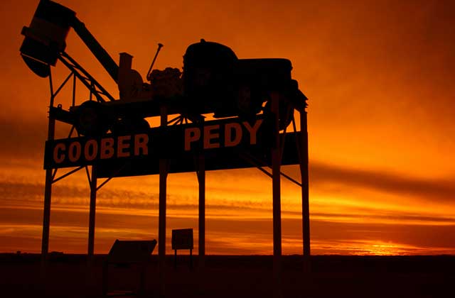 Welcome Sign, Coober Pedy
